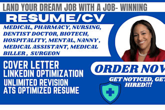 write and design ats healthcare resume medical case manager nursing  doctor rn