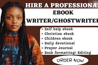 developmental book editing, formatting proofreading ghost book writer self help