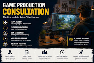 help plan and scope your indie game for success