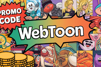 do professional and organic promotion for your webtoon