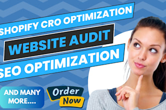 increase your shopify store conversion rate with cro audit, UX redesign