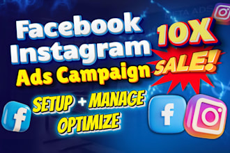 be facebook ads specialist and social media ads manager for meta ads