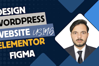 design your figma elementor plugin wordpress speed website