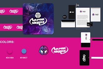 premium logo and app icon design with exclusive branding kit