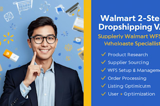 do walmart 2 step dropshipping a to z walmart wfs wholesale VA