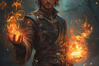 draw your dungeons and dragons character or any rpg