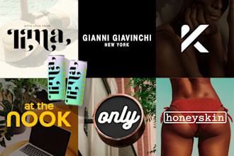 design your simple, polished logo or brand identity