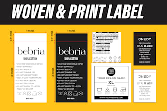 design custom clothing brand label