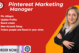 expert pinterest marketing manager to grow your brand