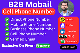 enrichment direct phone number emails for targeted prospect