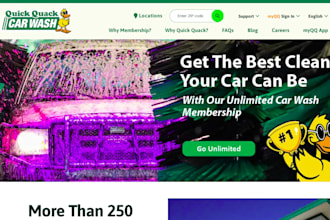 generate car wash leads car repair leads design subscription car wash website