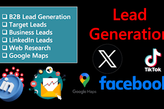 do b2b lead generation for any industry