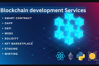 be your blockchain developer,web3 staking dapp and smart contract,wallet connect