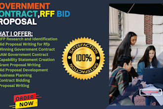find rfp, write bid proposal, winning government contract rfq respond to rfp