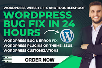 fix wordpress bugs and issues