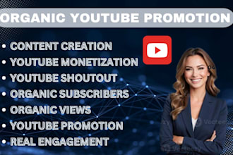 shoutout, promote youtube video to gain organic subscribers, monetization