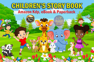 children story book illustration and children picture book illustrator