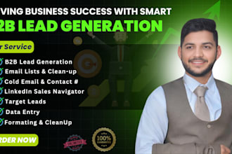 b2b lead generation, verified target leads and emails