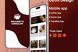 do ui UX design for saas, web or mobile app in figma