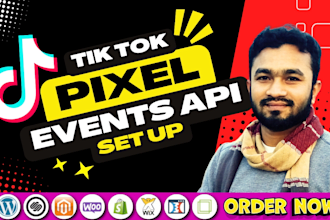 fix or set up tiktok pixel and events API for accurate conversion tracking