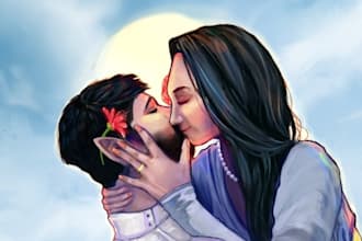 work with passion on your commissions and illustrations