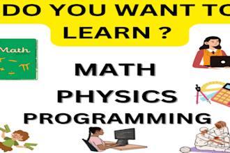 be your online math, physics and programming tutor