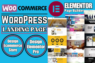 design woocommerce sales elementor landing page wordpress checkout redesign