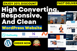 wordpress website on bluehost godaddy hostinger namecheap ionos hostgator strato