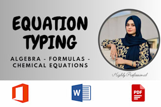 type equations, formulas in mathtype and ms word