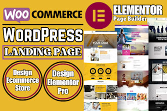 design wordpress samcart checkout woocommerce sales thrivecart landing page