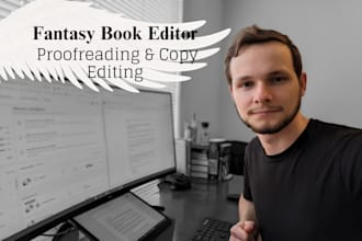 copy edit and proofread your fantasy book