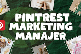 design pins and boards, as a pinterest marketing manager