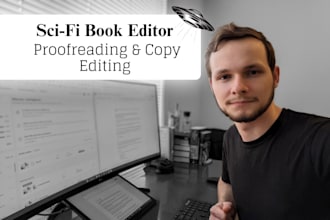 copy edit and proofread your sci fi book