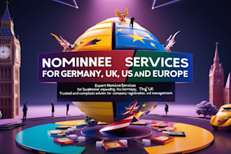 be your nominee director for europe company UK US germany