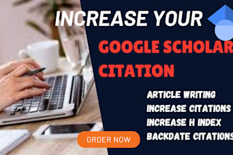 increase your google scholar citation in a peer reviewed indexed journal