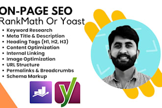 fix errors of local SEO site on page, off page, schema markup