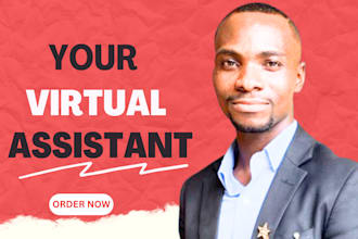 be your executive virtual assistant, personal VA, social media VA