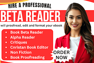 beta read christian, devotional prayer guides, history books insightful feedback