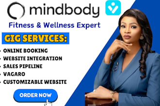 setup and integrate mindbody vagaro zenoti vcita into your website
