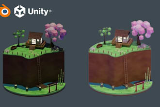 3d game environment props assets icons lowpoly 3d models unity 3d model game dev