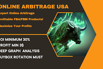 expert online arbitrage VA sourcing profitable fba products