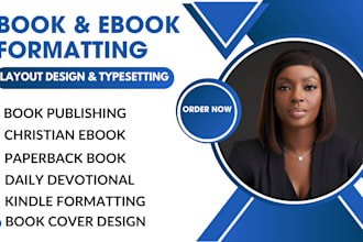 design christian ebook, journal kdp, design ebook formatting, layout design