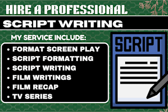 do movie script, screenplay, screenwriting, movie script writing, scriptwriter