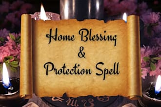 do home blessing spell, clear negative energy for new house, reiki blessing