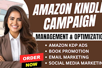 setup facebook ads, tiktok ads for amazon book promotion amazon kdp ads