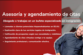 appointment setter for legal services