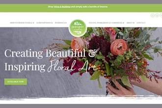 build lucrative flower shopify store, florist website, dropshipping flower shop