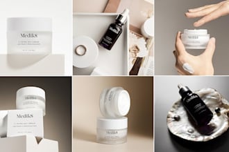 do professional beauty and skincare product photography