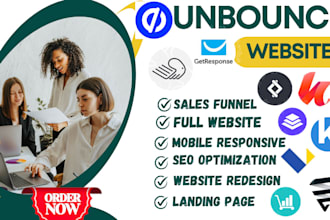 unbounce website, unbounce landing page, duda ,instapage leadpages figma tilda