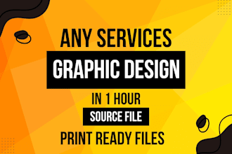 be your graphic designer order any design work